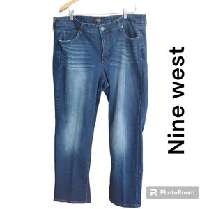 Nine West curvy stright jeans